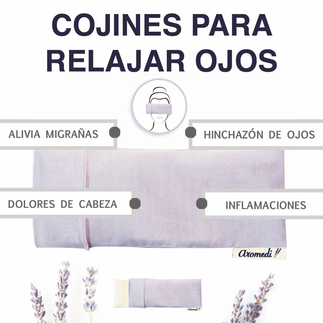 Cojín Ojos Relax Colores