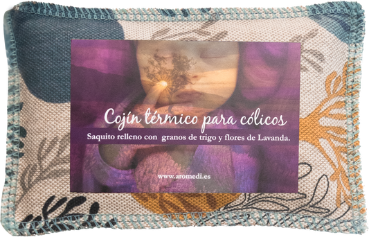 Cojín para aliviar los cólicos de tu bebé