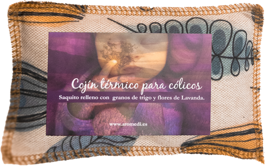 Cojín para aliviar los cólicos de tu bebé