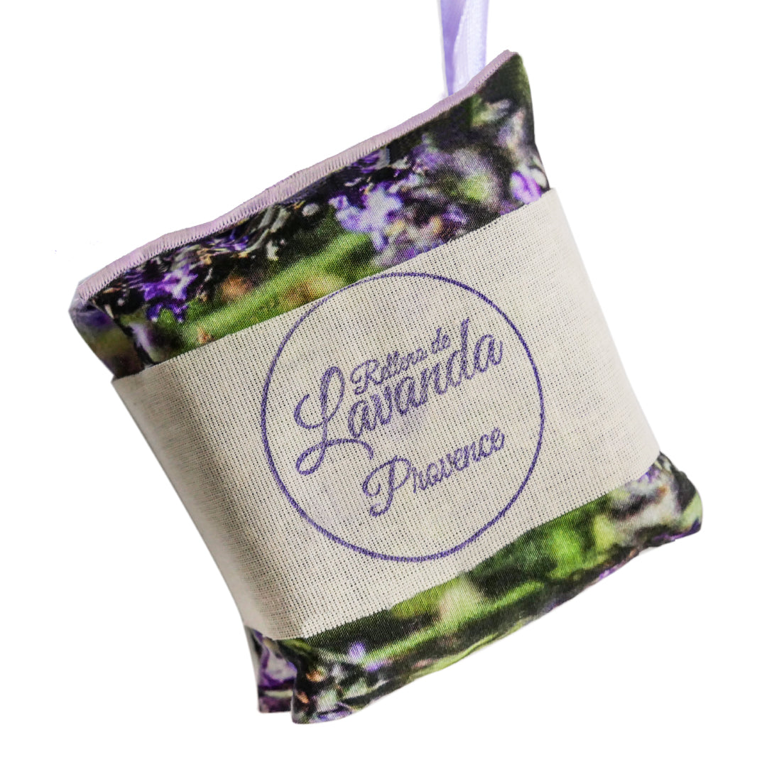 Lote 3 cojines aromáticos con cinta colgante
