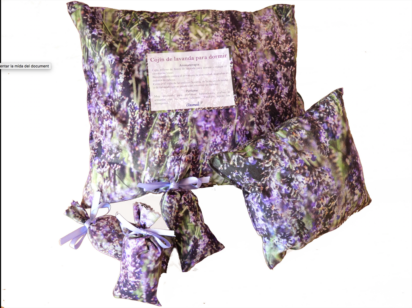 Paquete con 25 Saquitos de Lavanda